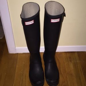 Hunter rain boots